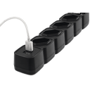 Ver imagem 3 de Filtro De Linha Protetor Eletronico Regua Extensão Eletrica EPE 204 USB Intelbras 4 Tomadas 2 Usb Pr