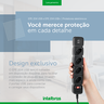 Filtro De Linha Protetor Eletronico Regua Extensão Eletrica EPE 204 USB Intelbras 4 Tomadas 2 Usb Pr - 7