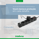 Ver imagem 5 de Filtro De Linha Protetor Eletronico Regua Extensão Eletrica EPE 204 USB Intelbras 4 Tomadas 2 Usb Pr