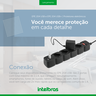 Filtro De Linha Protetor Eletronico Regua Extensão Eletrica EPE 204 USB Intelbras 4 Tomadas 2 Usb Pr - 5