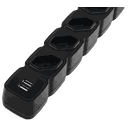 Ver imagem 6 de Filtro De Linha Protetor Eletronico Regua Extensão Eletrica EPE 204 USB Intelbras 4 Tomadas 2 Usb Pr