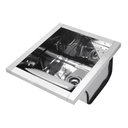 Ver imagem 1 de Tanque Inox 23 Litros Sobrepor Alto Brilho Docol Hidraulica