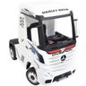 Mini Caminhão Elétrico Infantil 12V Mercedes Benz Actros Controle Remoto Branco Brinqway Bw-119Br - 2