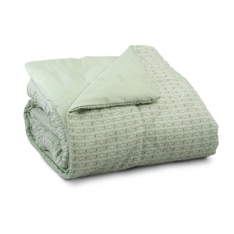 Edredom Queen Sono Leve Toque de Algodão Charme Verde Claro