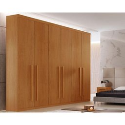Guarda Roupa Casal 6 Portas e 6 Gavetas Pernambuco Naturale - Rufato - 1 Guarda Roupa Casal 6 Portas e 6 Gavetas Pernambuco Naturale - Rufato - 1