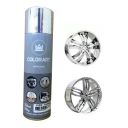 Tinta Spray Cromado Metal Colorart 300ml - 1