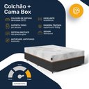Ver imagem 5 de Cama Box com Colchão Ortopédico de Espuma D33 a Vácuo Sonno Full - Lucas Home - Queen
