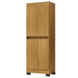 Armário Multiuso Escritório Quarto 4 Portas Gael Rede Móveis - 2