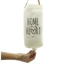 Ver imagem 1 de Organizador de Sacos Heart C/ Alça em Couro Ecológico