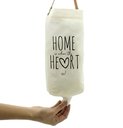 Ver imagem 1 de Organizador de Sacos Heart C/ Alça em Couro Ecológico