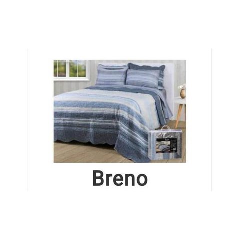 Lençol de Casal Queen 4 peças Estampado Breno