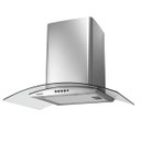 Ver imagem 5 de Coifa de Parede Mondial 220V, 250W, Inox, Cf60-01