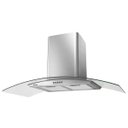 Ver imagem 1 de Coifa de Parede Mondial 220V, 250W, Inox, Cf90-01