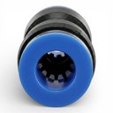 Ver imagem 2 de Conexão União Emenda Reta 10mm Pu Pneumática Engate Rápido - 10 Peças