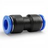 Conexão União Emenda Reta 10mm Pu Pneumática Engate Rápido - 10 Peças - 5