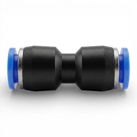 Conexão União Emenda Reta 10mm Pu Pneumática Engate Rápido - 10 Peças