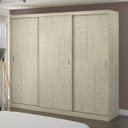 Ver imagem 1 de Guarda-Roupa Casal 3 Portas de Correr 