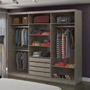 Ver imagem 2 de Guarda-Roupa Casal 3 Portas de Correr 