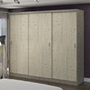 Ver imagem 1 de Guarda-Roupa Casal 3 Portas de Correr 