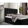 Cabeceira Estofada para Cama de Casal - Preto - 2