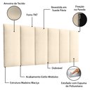 Ver imagem 4 de Cabeceira Painel Estofada para Cama Casal 1,40