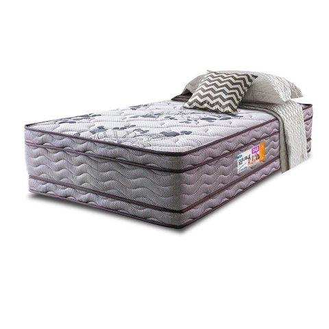 Colchão Solteiro Cama Inbox Ortopédico Double Face Espuma D45 88x188x32