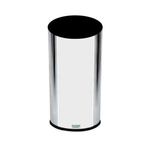 Lixeira Inox sem Tampa Redonda 22 L MS