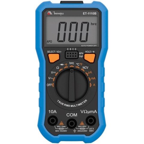 Multímetro Digital Minipa Et-1110b