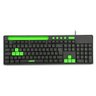 Teclado USB Gamer Multilaser Tc264 com Suporte Smartphone Preto/Verde - Gk120 - 3