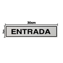 Ver imagem 2 de Combo 10 Placas de Sinalização Entrada 30x7 Acesso - B-522 F9e