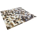 Ver imagem 2 de Tapete de Couro Marrom Malhado Escuro 2,00x2,00 C/B Peça 10