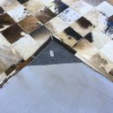 Ver imagem 3 de Tapete de Couro Marrom Malhado Escuro 2,00x2,00 C/B Peça 10
