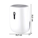 Ver imagem 2 de Desumidificador Antimofo Secar Ar Elétrico 500ml com Led Branco 110v/220v Importway Iwda002 Peltier