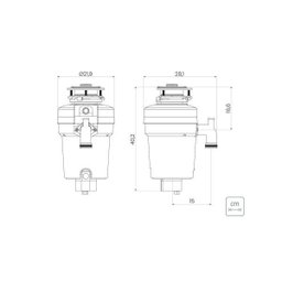Triturador de Alimentos Tramontina com Potência de 0,75 Hp 220 V - 5
