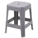 Ver imagem 1 de Banqueta Tramontina Icaraí em Polipropileno Cinza