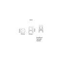 Ver imagem 2 de Banqueta Tramontina Icaraí em Polipropileno Cinza