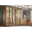 Ver imagem 1 de Guarda Roupa Casal Linea 6 Portas 4 Gavs Fendi N. Horizonte