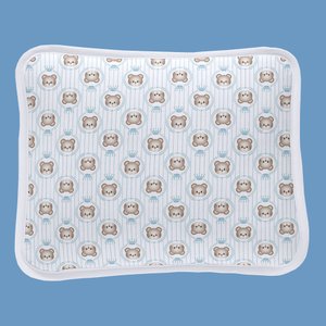 Jogo de Berço Bebê 100% Algodão Estampado 2pçs Royal Baby Azul Vivaldi