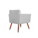 Ver imagem 5 de Poltrona Decorativa Nina Capitonê Branca Vallisa Decor