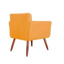 Ver imagem 4 de Poltrona Decorativa Nina Capitonê Mostarda Vallisa Decor