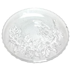 Prato para bolo Dcasa em vidro D30cm