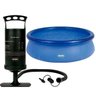 Piscina Inflável PVC 2400L Azul Mor + Bomba De Ar Manual - 1