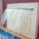Ver imagem 3 de Cascata de Embutir 150cm para Piscina Ponteira Aço Inox 304