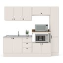 Ver imagem 6 de Cozinha Completa 5 Peças Rubi Off White e Branco Yescasa