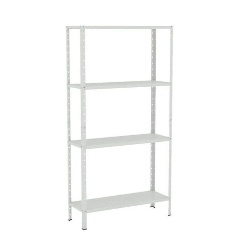 Estante Aço 4 Prateleiras Eaf006 Branca