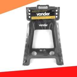 Banqueta Plástica Multiuso Dobrável 450mm até 150kg Vonder - 2