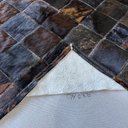 Ver imagem 3 de Tapete De Couro Marrom exótico escuro 2,00x2,40 c/b pç 10x10