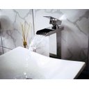 Ver imagem 1 de Torneira Com Misturador Monocomando Cascata Banheiro Bica lta Lavatório T103-06l Luuk Young