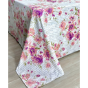 Ver imagem 2 de Kit de Lençol Casal 4 Peças Micro Percal 400 Fios - Toque de Pêssego Gabriela