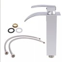 Ver imagem 3 de Torneira Lavatório Banheiro Com Misturador Monocomando Cuba Bica Alta T103-04L Luuk Young